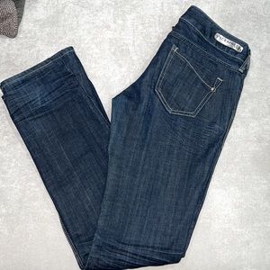 Express jeans low rise barely boot